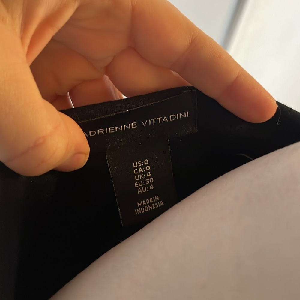 [Adrienne Vittadini] Black Stretchy Basic Dress -… - image 3
